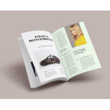 Revista de moda profesional de la revista Pringting